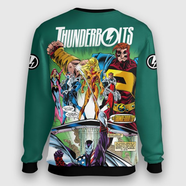 Thunderbolts #1 Sweatshirt – Justice Like Lightning Edition | Marvel Antihero Legacy Drop