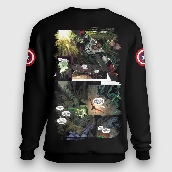 All-New Captain America #1 Sweatshirt – Sam Wilson Legacy Edition | Brave New Drop