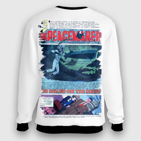 The Peacemaker #1 Sweatshirt – Cold War Origins Edition | DC Legacy Drop