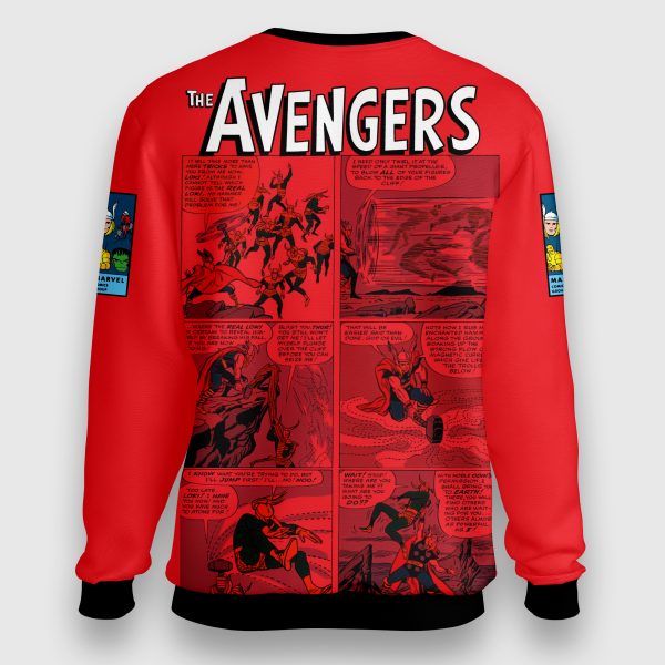 Mockup-2 copia The Avengers #1 Sweatshirt – Founders Unite Edition, Marvel Legacy Drop