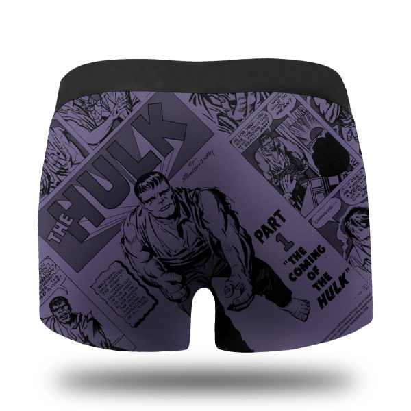 Incredible Hulk #1 Boxer Briefs – Limited Edition Gamma-Powered Marvel Underwear | Retro Comic Tribute