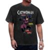 Catwoman #1 Comic Cover Vintage Wash T-Shirt – Iconic Jim Balent Art – Premium 90s Retro Streetwear