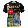 AOP-T-Shirt-Mockup-2000--Fantastic Four (1961) #29 Fantastic Four #29: "It’s a Mad, Mad, Mad, Mad Watcher!" – Premium 1964 Silver Age Comic Cover T-Shirt