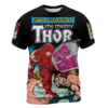 Thor #411: The God of Thunder vs. The Juggernaut – Premium 1989 Vintage Comic Cover T-Shirt