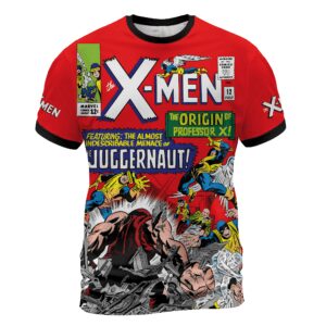 X-Men #12: The Unstoppable Juggernaut – Premium Vintage Comic Cover T-Shirt