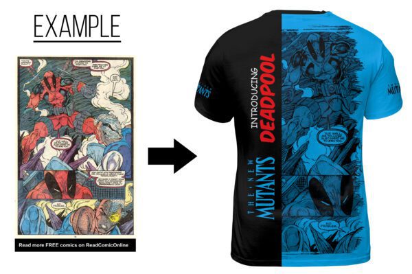 Custom Comic Cover T-Shirt | Personalized Graphic Tee